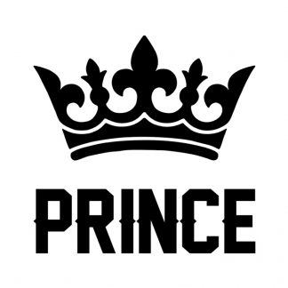 Prince с короной черный